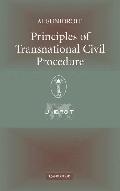 bokomslag Principles of Transnational Civil Procedure