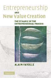 Alain Fayolle - Entrepreneurship and New Value Creation, Inbunden