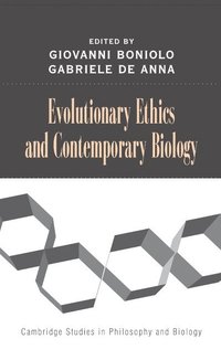 bokomslag Evolutionary Ethics and Contemporary Biology