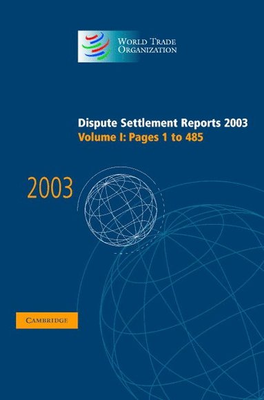 bokomslag Dispute Settlement Reports 2003