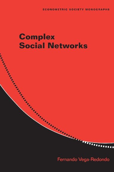 Fernando Vega-Redondo, Andrew Chesher, Matthew Jackson - Complex Social Networks, Inbunden