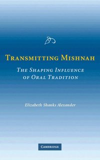 bokomslag Transmitting Mishnah