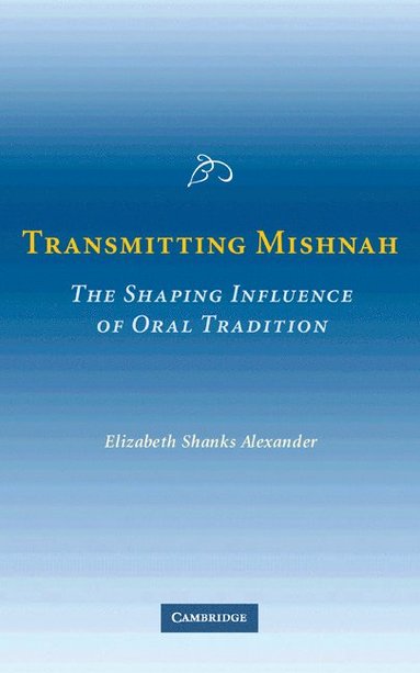 bokomslag Transmitting Mishnah