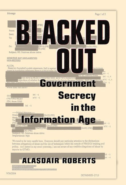 Alasdair Roberts - Blacked Out, Inbunden