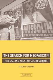 bokomslag The Search for Neofascism