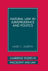 bokomslag Natural Law in Jurisprudence and Politics