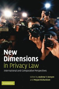 bokomslag New Dimensions in Privacy Law