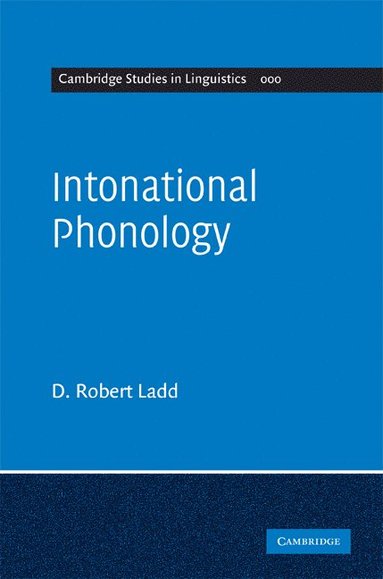 bokomslag Intonational Phonology
