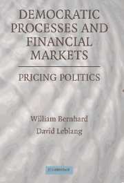 William Bernhard, David Leblang - Democratic Processes and Financial Markets, Inbunden