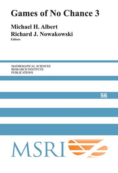 Michael H. Albert, Richard J. Nowakowski - Games of No Chance 3, Inbunden