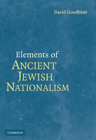 bokomslag Elements of Ancient Jewish Nationalism