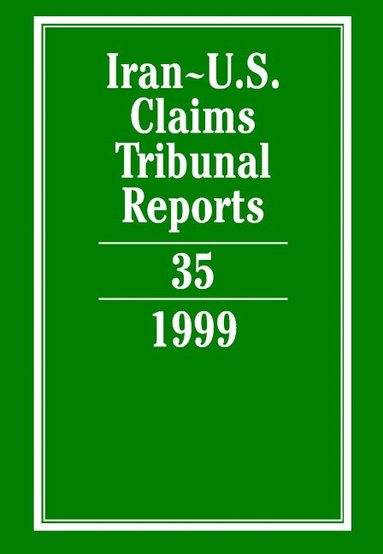 bokomslag Iran-U.S. Claims Tribunal Reports