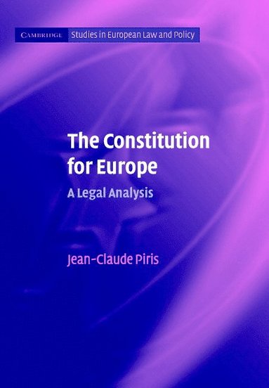 bokomslag The Constitution for Europe