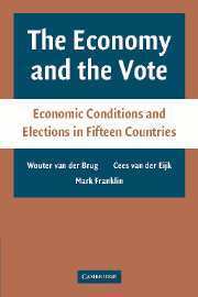 Wouter van der Brug, Cees van der EijK, Mark Franklin - The Economy and the Vote, Inbunden