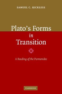 bokomslag Plato's Forms in Transition: A Reading of the Parmenides