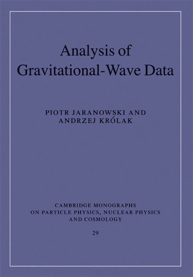 bokomslag Analysis of Gravitational-Wave Data