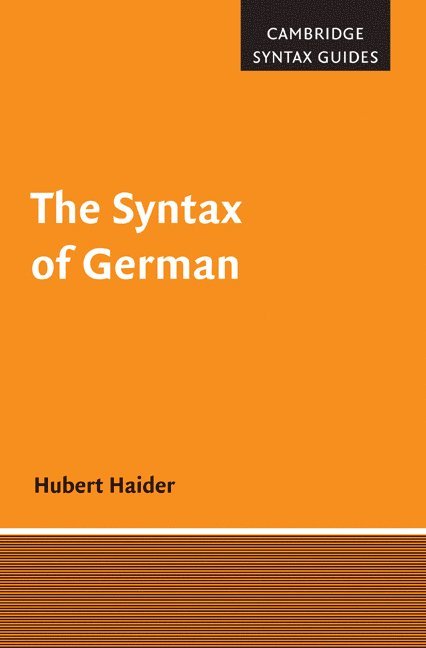 The Syntax of German 1