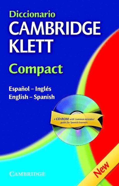 bokomslag Diccionario Cambridge Klett Compact Espaol-Ingls/English-Spanish Hardback with CD-ROM