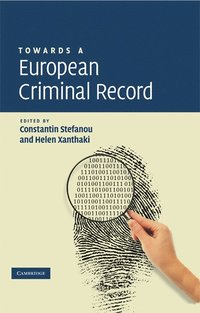 bokomslag Towards a European Criminal Record