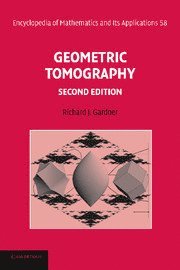 bokomslag Geometric Tomography