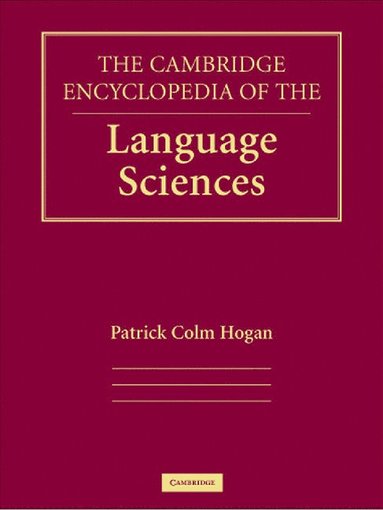 bokomslag The Cambridge Encyclopedia of the Language Sciences