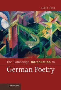 bokomslag The Cambridge Introduction to German Poetry