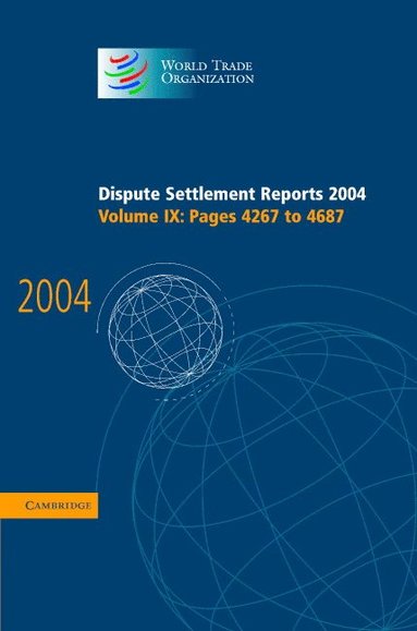 bokomslag Dispute Settlement Reports 2004