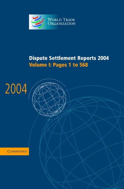 Dispute Settlement Reports 2004:1 1