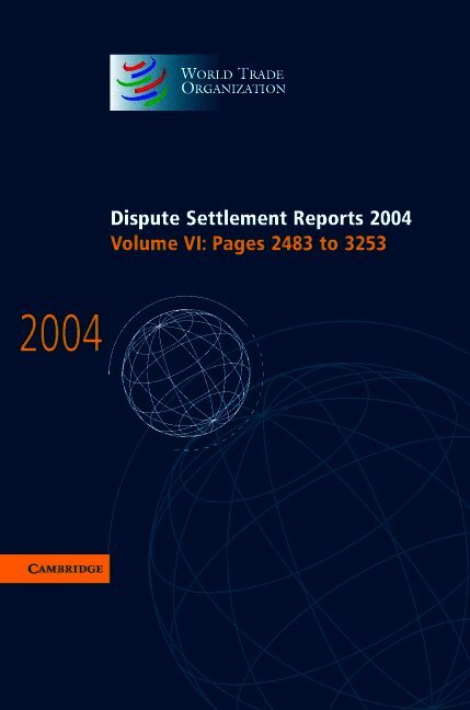 Dispute Settlement Reports 2004