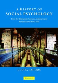 bokomslag A History of Social Psychology