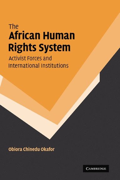 bokomslag The African Human Rights System, Activist Forces and International Institutions