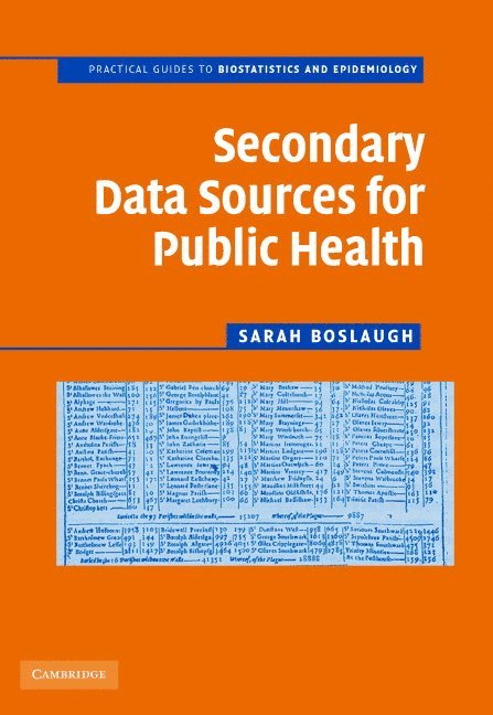 Secondary Data Sources for Public Health 1