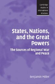 Benjamin Miller - States, Nations, and the Great Powers, Inbunden