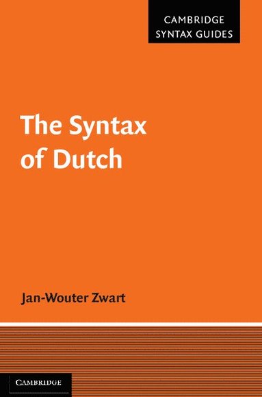 bokomslag Syntax of Dutch