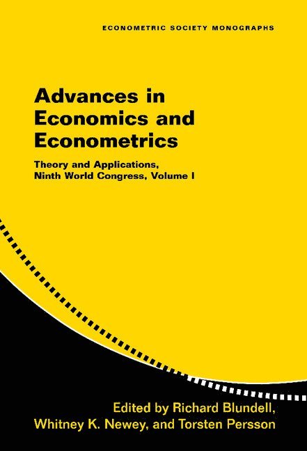 Advances in Economics and Econometrics: Volume 1 1