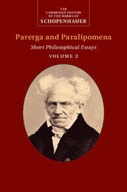 bokomslag Schopenhauer: Parerga and Paralipomena: Volume 2