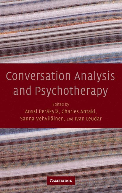 Conversation Analysis and Psychotherapy 1
