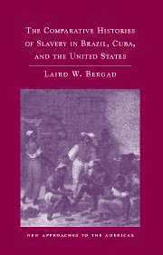 bokomslag The Comparative Histories of Slavery in Brazil, Cuba, and the United States