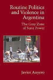 Routine Politics and Violence in Argentina 1