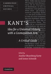 bokomslag Kant's Idea for a Universal History with a Cosmopolitan Aim