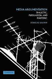 Ontario) Walton, Douglas (University of Windsor, Douglas Walton - Media Argumentation, Inbunden
