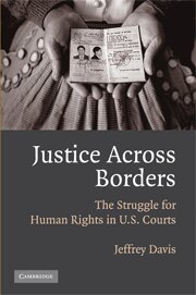 Jeffrey Davis - Justice Across Borders, Inbunden