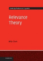 bokomslag Relevance Theory