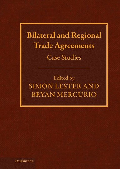 bokomslag Bilateral and Regional Trade Agreements