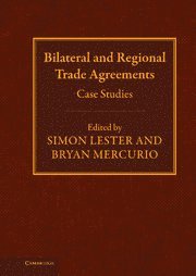 bokomslag Bilateral and Regional Trade Agreements