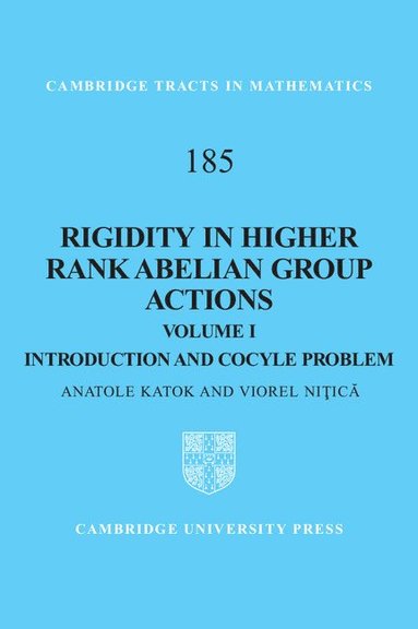 bokomslag Rigidity in Higher Rank Abelian Group Actions: Volume 1, Introduction and Cocycle Problem