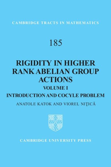 bokomslag Rigidity in Higher Rank Abelian Group Actions: Volume 1, Introduction and Cocycle Problem