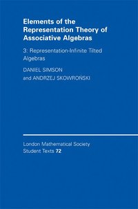 bokomslag Elements of the Representation Theory of Associative             Algebras