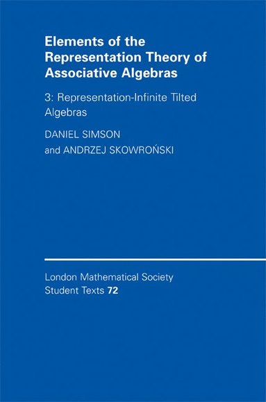 bokomslag Elements of the Representation Theory of Associative             Algebras
