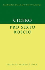 bokomslag Cicero: 'Pro Sexto Roscio'